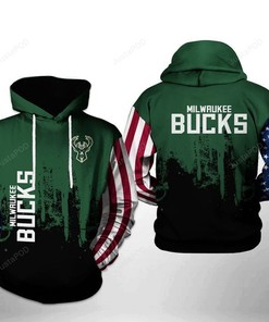 Nba Milwaukee Bucks 3D Hoodie Zip Hoodie Style 01