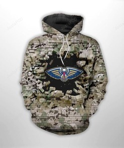 Nba New Orleans Pelicans 3D Hoodie Zip Hoodie Style 02