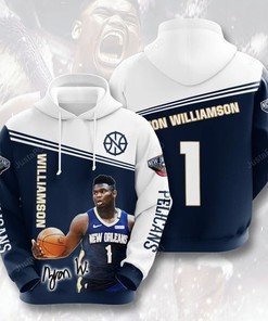 Nba New Orleans Pelicans 3D Hoodie Zip Hoodie Style 10