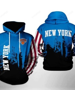 Nba New York Knicks 3D Hoodie Zip Hoodie Style 01