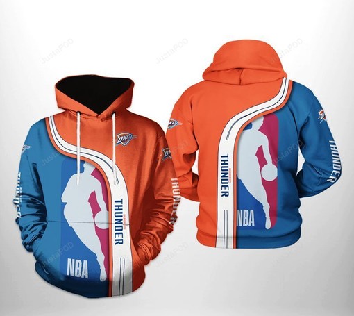 Nba Oklahoma City Thunder 3D Hoodie Zip Hoodie Style 02