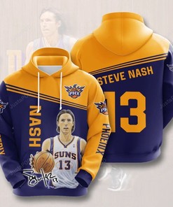 Nba Phoenix Suns 3D Hoodie Zip Hoodie Style 03