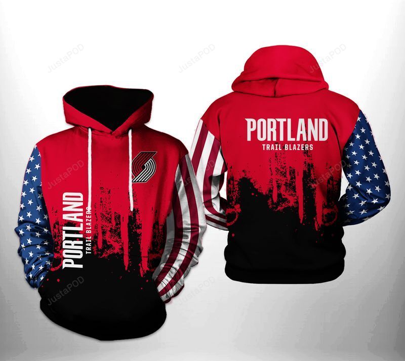 Nba Portland Trail Blazers 3D Hoodie Zip Hoodie Style 03