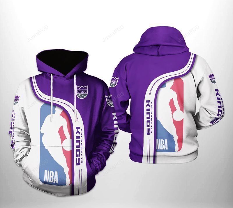 Nba Sacramento Kings 3D Hoodie Zip Hoodie Style 02