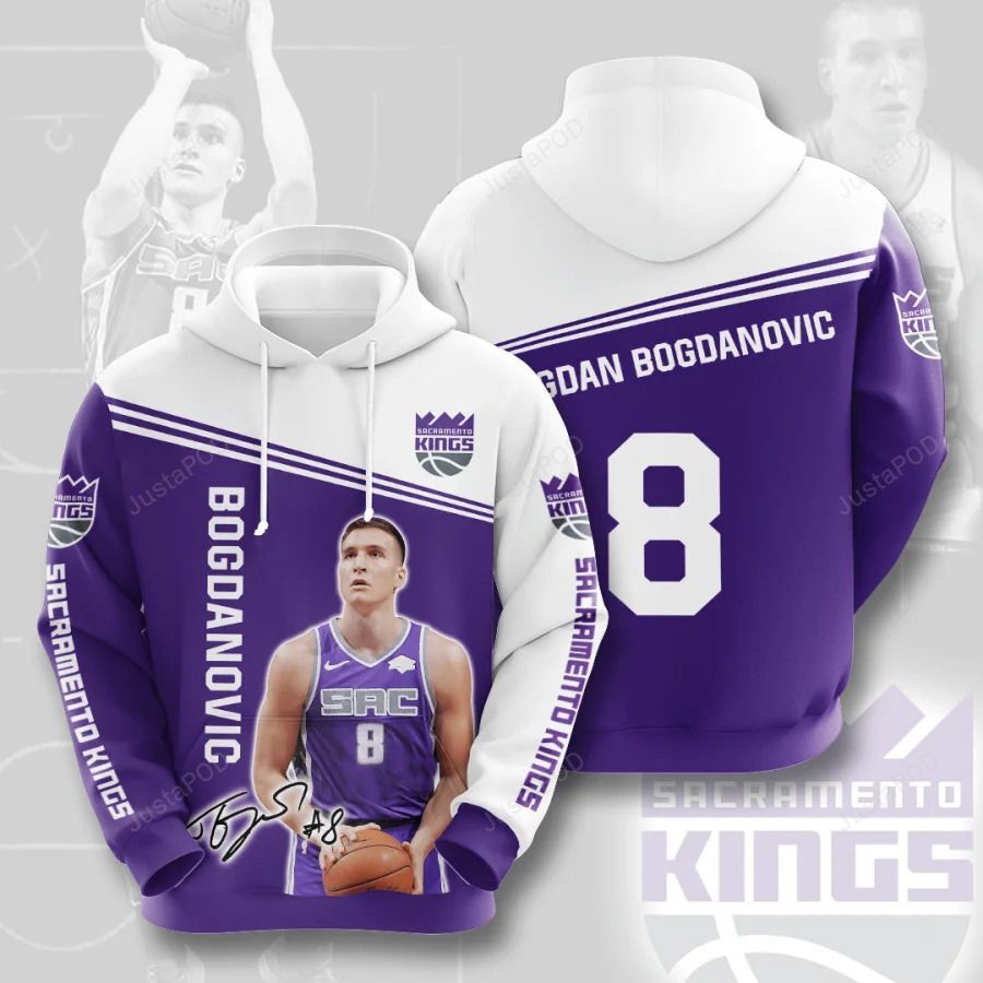 Nba Sacramento Kings 3D Hoodie Zip Hoodie Style 05
