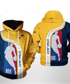 Nba Utah Jazz 3D Hoodie Zip Hoodie Style 02