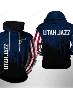 Nba Utah Jazz 3D Hoodie Zip Hoodie Style 05