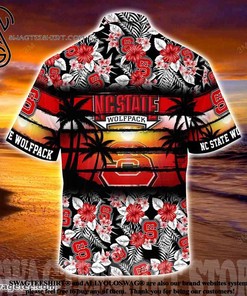 Nc State Wolfpack Hibiscus Pattern for Sports Fan Summer Beach Hawaiian Shirt