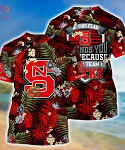 Nc State Wolfpack Summer Hawaiian Shirts, With Tropical Patterns for Fans