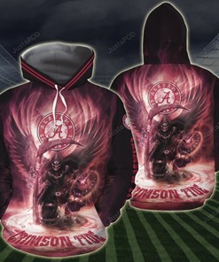 Ncaa Alabama Crimson Tide 3D Hoodie Zip Hoodie Style 04
