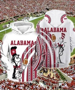 Ncaa Alabama Crimson Tide 3D Hoodie Zip Hoodie Style 07