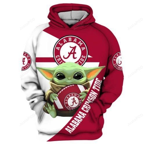 Ncaa Alabama Crimson Tide 3D Hoodie Zip Hoodie Style 08
