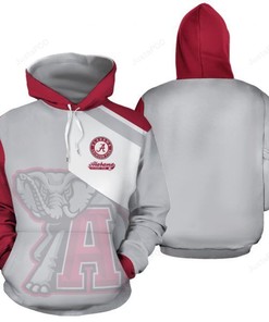 Ncaa Alabama Crimson Tide 3D Hoodie Zip Hoodie Style 09