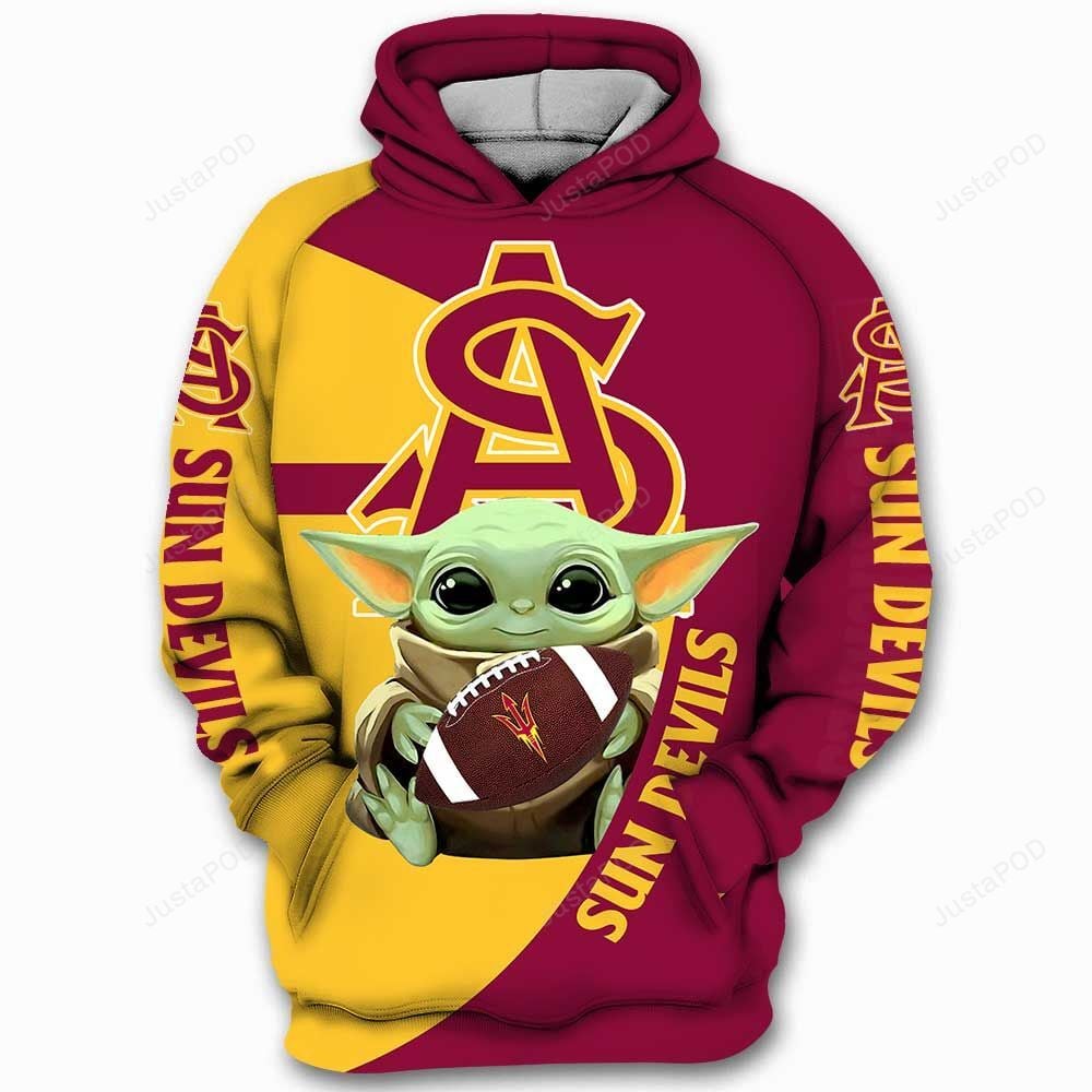 Ncaa Arizona State Sun Devils 3D Hoodie Zip Hoodie Style 10