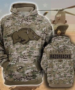 Ncaa Arkansas Razorbacks 3D Hoodie Zip Hoodie Style 04