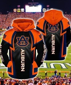 Ncaa Auburn Tigers 3D Hoodie Zip Hoodie Style 01