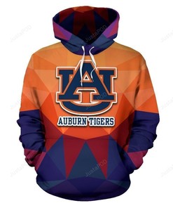 Ncaa Auburn Tigers 3D Hoodie Zip Hoodie Style 06