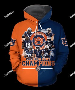 Ncaa Auburn Tigers 3D Hoodie Zip Hoodie Style 08