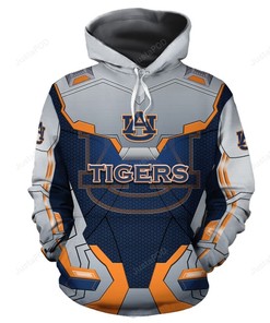Ncaa Auburn Tigers 3D Hoodie Zip Hoodie Style 09