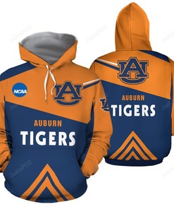 Ncaa Auburn Tigers 3D Hoodie Zip Hoodie Style 11