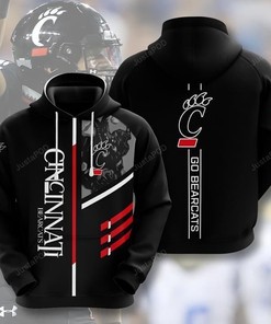 Ncaa Cincinnati Bearcats 3D Hoodie Zip Hoodie Style 07
