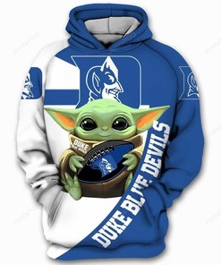 Ncaa Duke Blue Devils 3D Hoodie Zip Hoodie Style 07