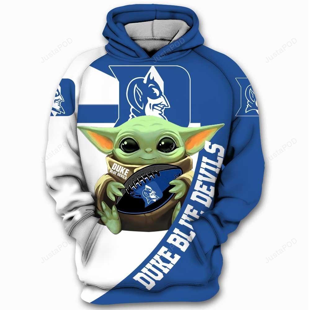 Ncaa Duke Blue Devils 3D Hoodie Zip Hoodie Style 07