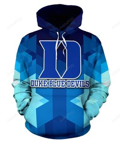 Ncaa Duke Blue Devils 3D Hoodie Zip Hoodie Style 08
