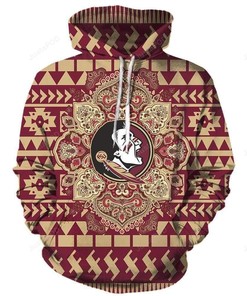 Ncaa Florida State Seminoles 3D Hoodie Zip Hoodie Style 04