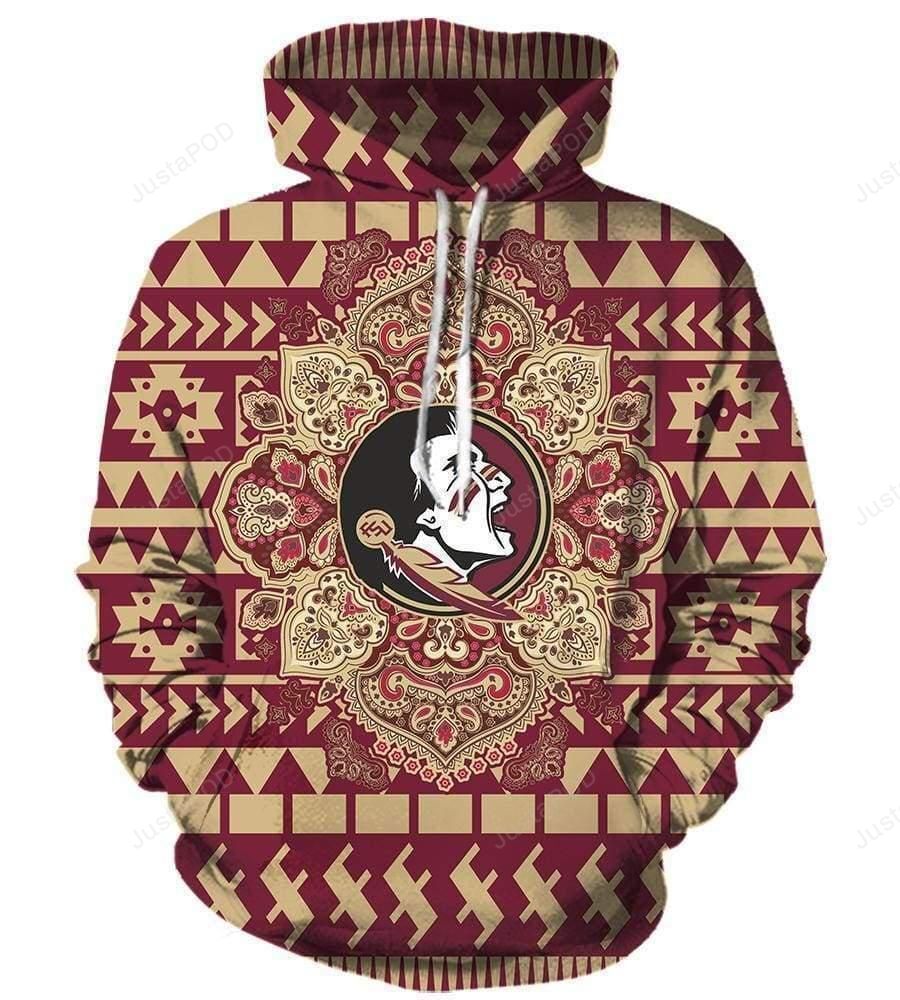Ncaa Florida State Seminoles 3D Hoodie Zip Hoodie Style 04
