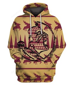 Ncaa Florida State Seminoles 3D Hoodie Zip Hoodie Style 10