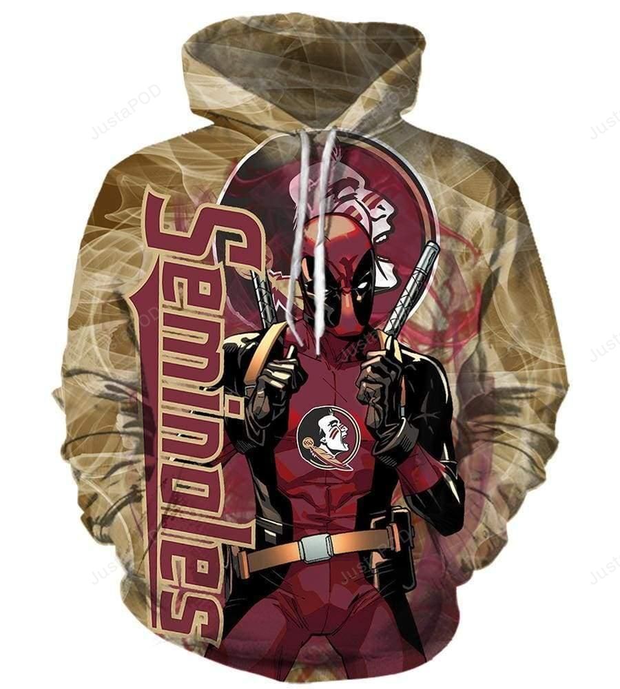 Ncaa Florida State Seminoles 3D Hoodie Zip Hoodie Style 12