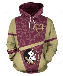 Ncaa Florida State Seminoles 3D Hoodie Zip Hoodie Style 14