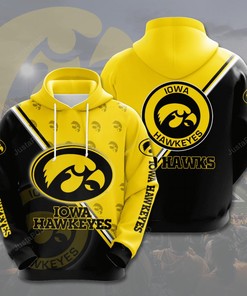 Ncaa Iowa Hawkeyes 3D Hoodie Zip Hoodie Style 03
