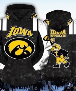 Ncaa Iowa Hawkeyes 3D Hoodie Zip Hoodie Style 07