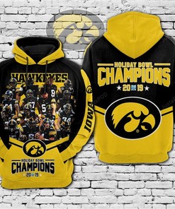 Ncaa Iowa Hawkeyes 3D Hoodie Zip Hoodie Style 09