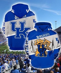 Ncaa Kentucky Wildcats 3D Hoodie Zip Hoodie Style 01
