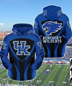 Ncaa Kentucky Wildcats 3D Hoodie Zip Hoodie Style 02