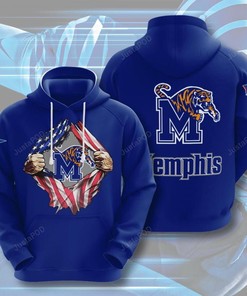 Ncaa Memphis Tigers 3D Hoodie Zip Hoodie Style 01