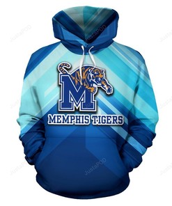 Ncaa Memphis Tigers 3D Hoodie Zip Hoodie Style 02