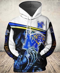 Ncaa Memphis Tigers 3D Hoodie Zip Hoodie Style 03