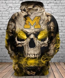 Ncaa Michigan Wolverines 3D Hoodie Zip Hoodie Style 04