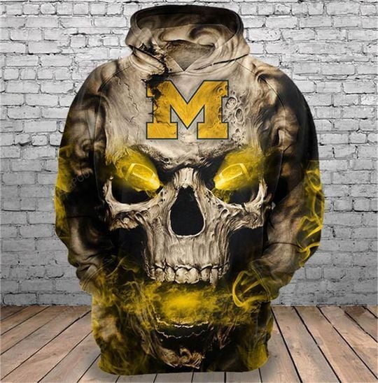 Ncaa Michigan Wolverines 3D Hoodie Zip Hoodie Style 04