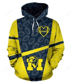 Ncaa Michigan Wolverines 3D Hoodie Zip Hoodie Style 10
