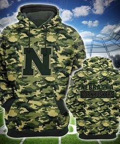 Ncaa Nebraska Cornhuskers 3D Hoodie Zip Hoodie Style 01