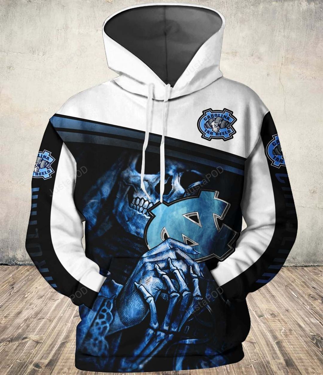 Ncaa North Carolina Tar Heels 3D Hoodie Zip Hoodie Style 05