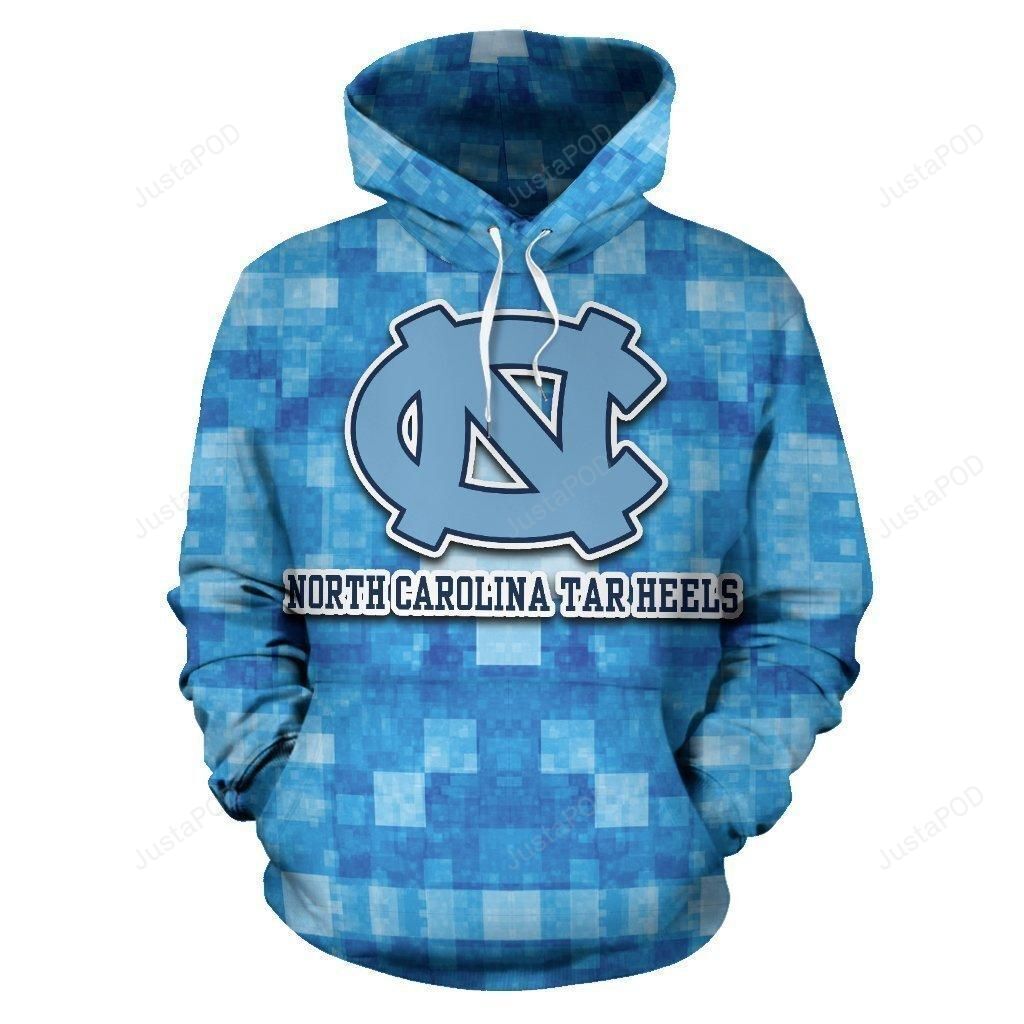 Ncaa North Carolina Tar Heels 3D Hoodie Zip Hoodie Style 06