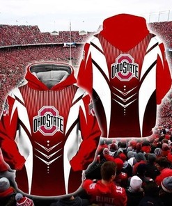 Ncaa Ohio State Buckeyes 3D Hoodie Zip Hoodie Style 03