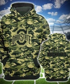 Ncaa Ohio State Buckeyes 3D Hoodie Zip Hoodie Style 04