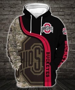 Ncaa Ohio State Buckeyes 3D Hoodie Zip Hoodie Style 07